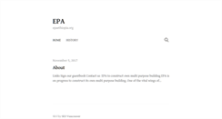 Desktop Screenshot of epaethiopia.org